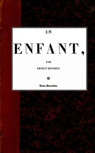 Cover of Un enfant, t. 2/3
