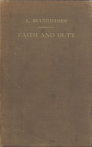 Cover of Faith and Duty: Sermons on Free Texts, with Reference to the Church-Year