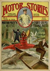 Cover of Motor Matt's Quest; or Three Chums in Strange Waters