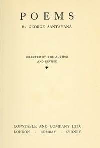 Cover of Poems