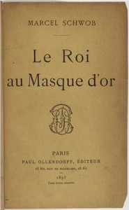 Cover of Le Roi au Masque d'Or