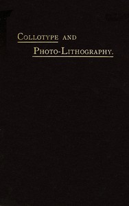 Cover of Collotype and Photo-lithography