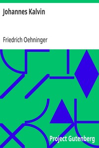 Cover of Johannes Kalvin