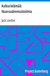 Cover of Kulkurielämää: Nuoruudenmuistelmia
