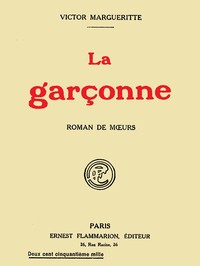 Cover of La garçonne