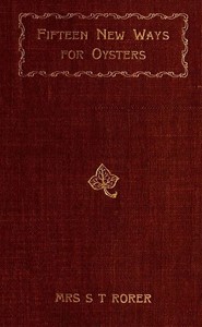 Cover of Fifteen New Ways for Oysters
