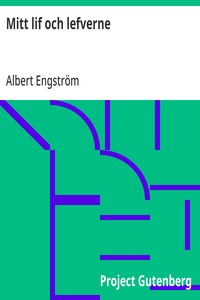 Cover of Mitt lif och lefverne
