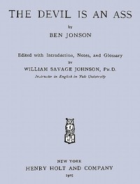 Cover of The Devil is an Ass