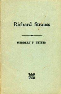 Cover of Richard Strauss