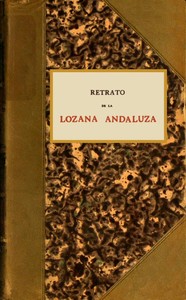 Cover of Retrato de la Lozana Andaluza En lengua española muy clarísima, compuesto en Roma.