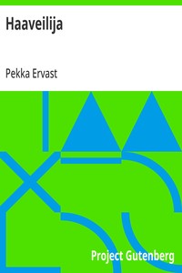 Cover of Haaveilija
