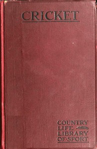 Cover of Cricket