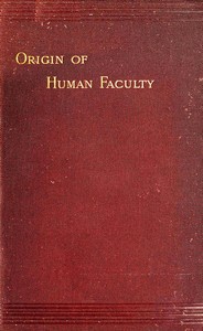 Cover of Mental Evolution in Man: Origin of Human Faculty