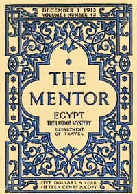 Cover of The Mentor: Egypt, the Land of Mystery, Serial No. 42