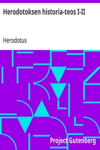 Cover of Herodotoksen historia-teos I-II