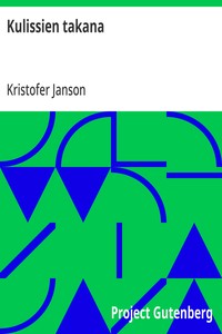 Cover of Kulissien takana