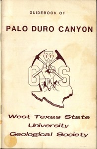 Cover of Guidebook of Palo Duro Canyon