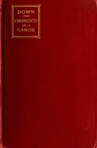 Cover of Down the Orinoco in a Canoe