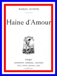 Cover of Haine d'amour