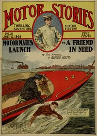 Cover of Motor Matt's Launch; or, A Friend in Need