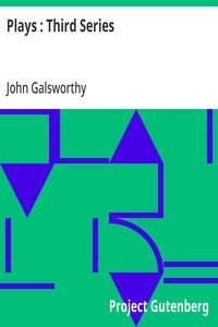 Cover of Plays : Third Series