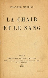 Cover of La chair et le sang