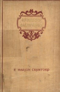 Cover of Katherine Lauderdale; Vol. 1 of 2