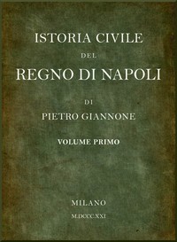 Cover of Istoria civile del Regno di Napoli, v. 1