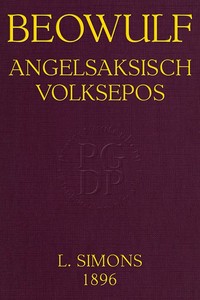 Cover of Beówulf Angelsaksisch volksepos vertaald in stafrijm en met inleiding en aanteekeningen voorzien