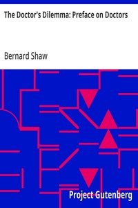 Cover of The Doctor's Dilemma: Preface on Doctors
