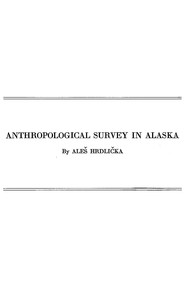 Cover of Anthropological Survey in Alaska