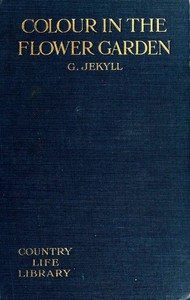 Cover of Colour in the flower garden