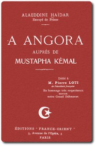 Cover of À Angora auprès de Mustafa Kemal