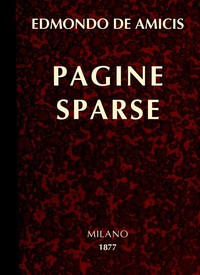 Cover of Pagine sparse