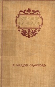 Cover of Katherine Lauderdale; Vol. 2 of 2