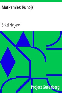 Cover of Matkamies: Runoja