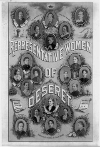Cover of Representative Women of Deseret: A Book of Biographical Sketches