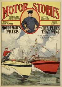 Cover of Motor Matt's Prize; or, The Pluck That Wins