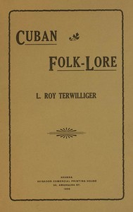 Cover of Cuban Folk-Lore