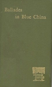 Cover of XXXII Ballades in Blue China [1885]