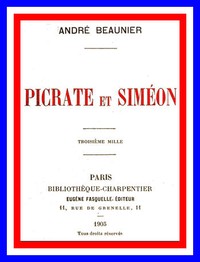 Cover of Picrate et Siméon