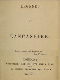 Cover of Legends of Lancashire