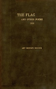 Cover of The Flag, and Other Poems, 1918