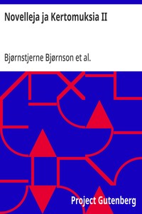 Cover of Novelleja ja Kertomuksia II