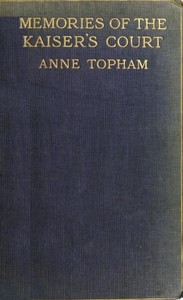 Cover of Memories of the Kaiser's Court