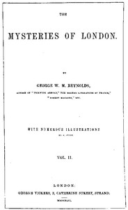 Cover of The Mysteries of London, v. 2/4
