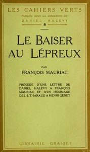 Cover of Le baiser au lépreux