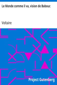 Cover of Le Monde comme il va, vision de Babouc