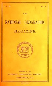 Cover of The National Geographic Magazine, Vol. II., No. 2, May, 1890