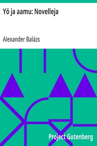 Cover of Yö ja aamu: Novelleja